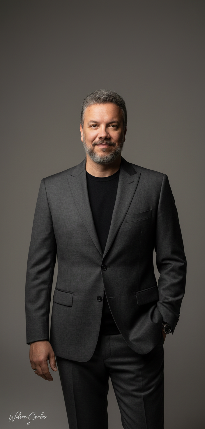 Foto de Perfil - Fundo Preto